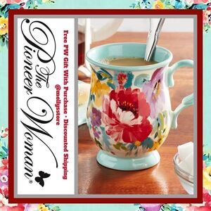 🌸 New The Pioneer Woman Sweet Romance Blossom 15-Ounce Mug, Qty 1